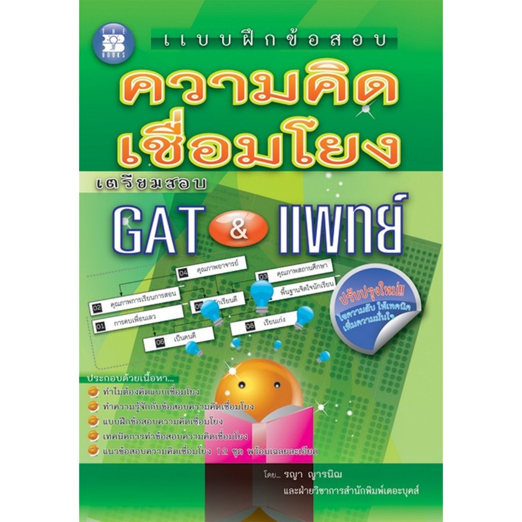 หนังสือ ตีแตก พาร์ทเชื่อมโยง แพทย์ กสพท.TPAT1 / เตรียมสอบความคิดเชื่อมโยง GAT&แพทย์  #BookLandShop - รูปที่ 2