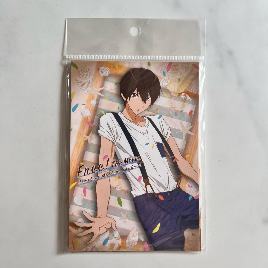 🔥พร้อมส่ง🔥ของสะสม อนิเมะ โปสการ์ด Free! The Movie ~Timeless Medley~ The Bond Postcard Set (Set of 8)