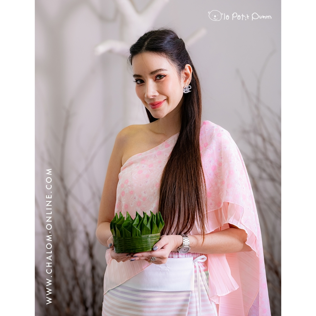 CHA-LOM : JS PU 233 IT เสื้อสไบ คุณแม่ (ไม่รวมสร้อยสังวาลย์)