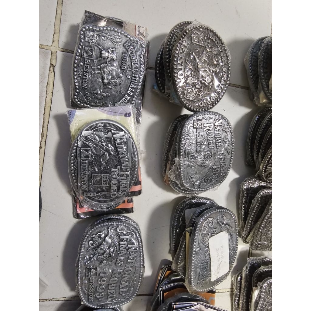 Vintage belt buckles หัวเข็มขัด. 1980's-1990's - รูปที่ 2