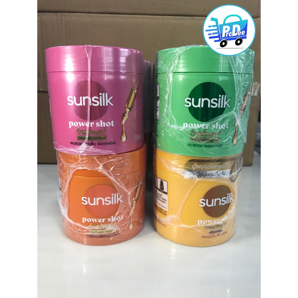 ซันซิล พาวเวอร์ชอต ทรีทเม้นต์ แพ็ค หรือ เดี่ยว ขนาด 250 มล. Sunsilk Power Shot Treatment 250 ml.