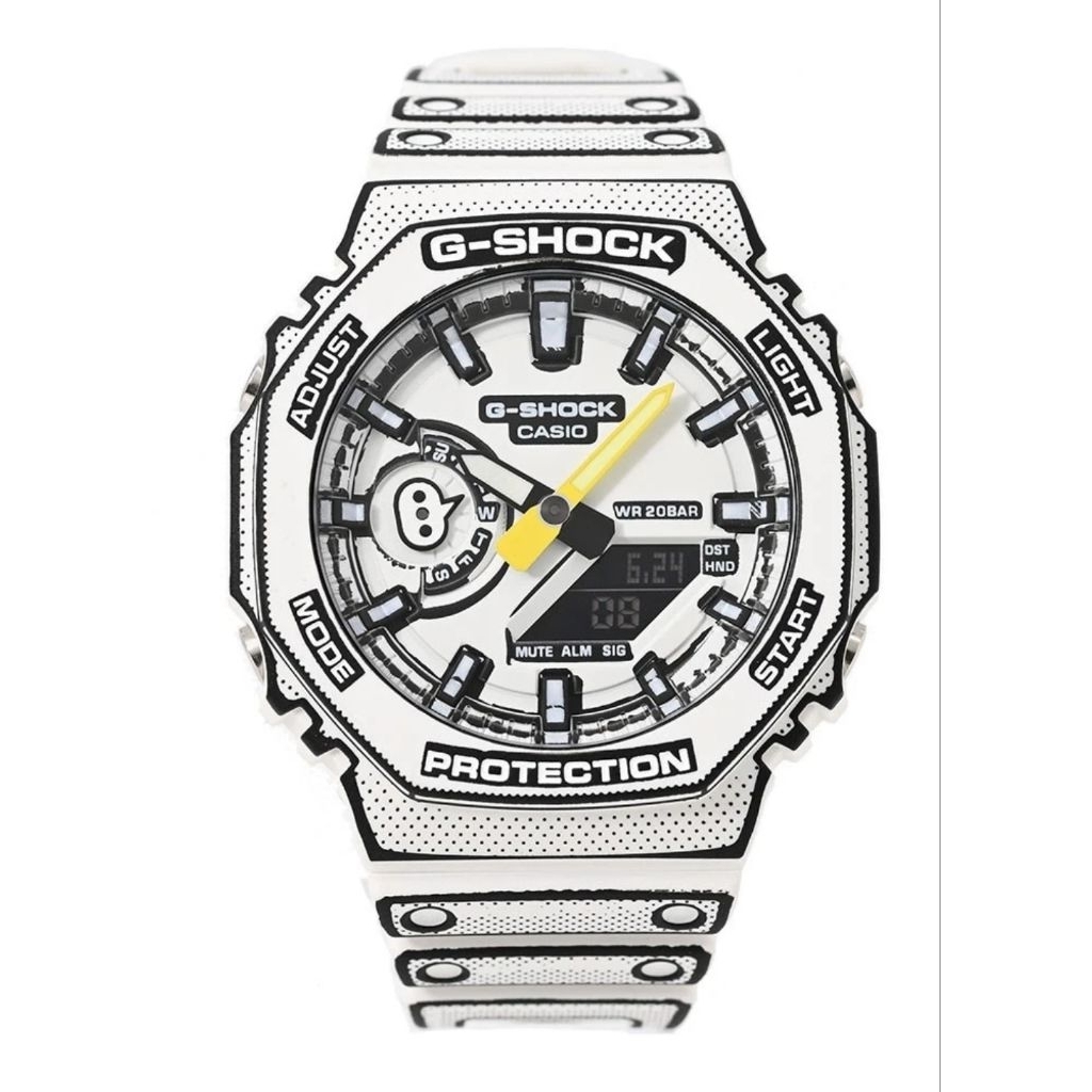 CASIO G-SHOCK GA-2100MNG-7AJR WHITE Manga Brand New มือ 1