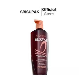 ลอรีอัล ปารีส แชมพู สูตรฟอล รีซีสท์ ขวดปั๊ม ขนาด 375-400 มล. ﻿L'OREAL PARIS SHAMPOO FALL RESIST PUMP 375-400ML
