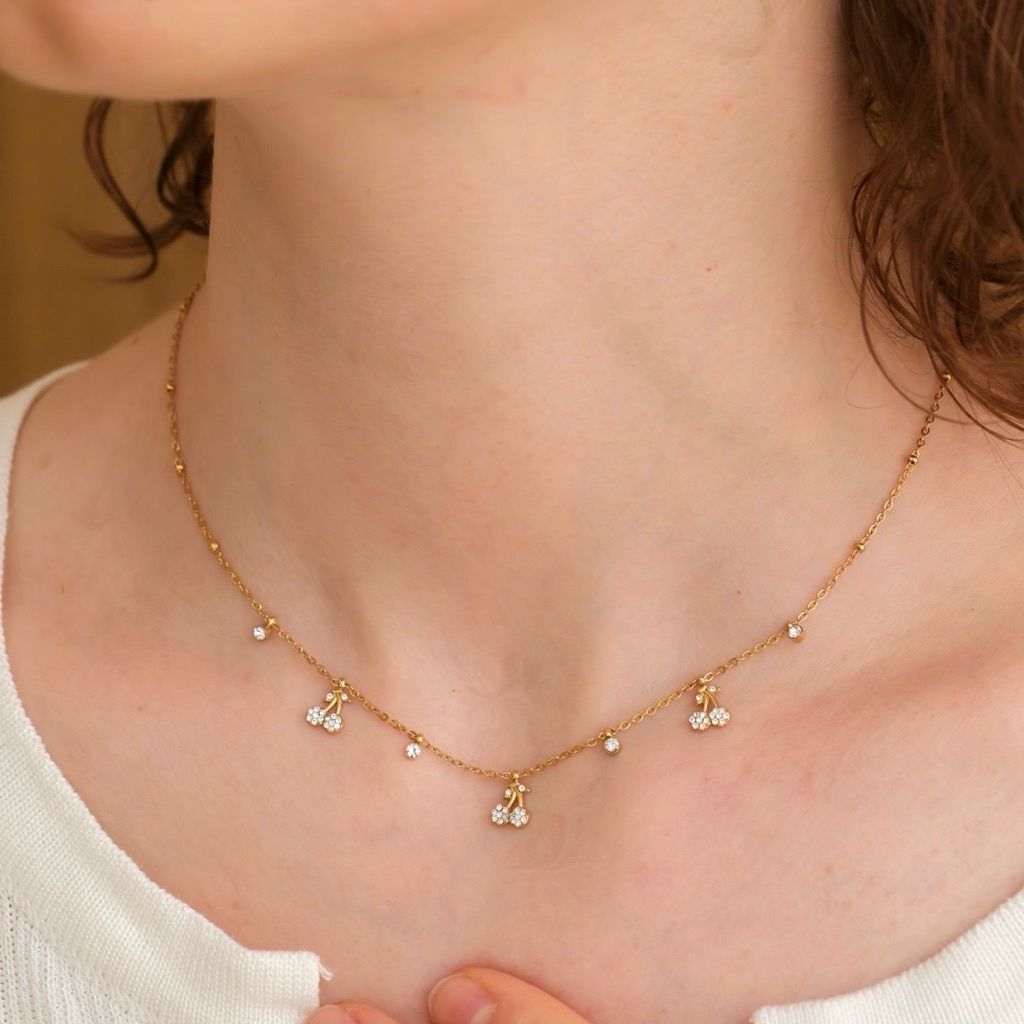Meraki. Alara Necklace (stainless steel)