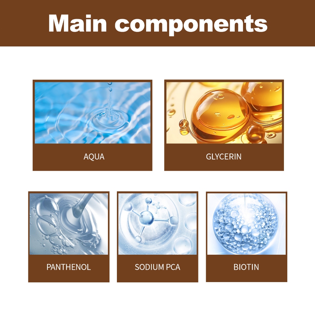 EELHOE Biotin เซรั่มปลูกผมที่ดีที่สุด เซรั่มบำรุงผม สเปรย์ปลูกผม เซรั่มปลูกผม ผมดก ปลูกผมดก ลดผมร่วง หมาะสำหรับคนผมบาง - รูปที่ 4