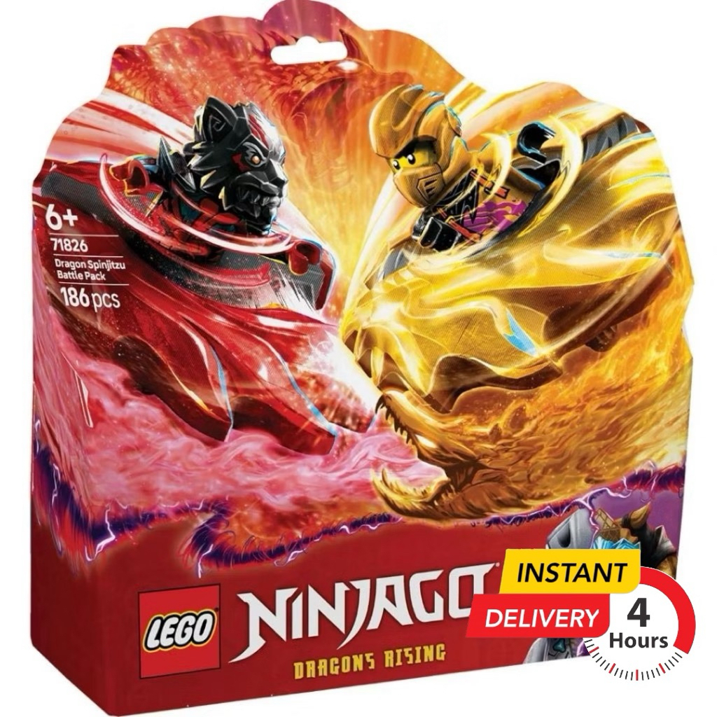(ส่งด่วนได้) LEGO® NINJAGO® 71826 Dragon Spinjitzu Battle Pack