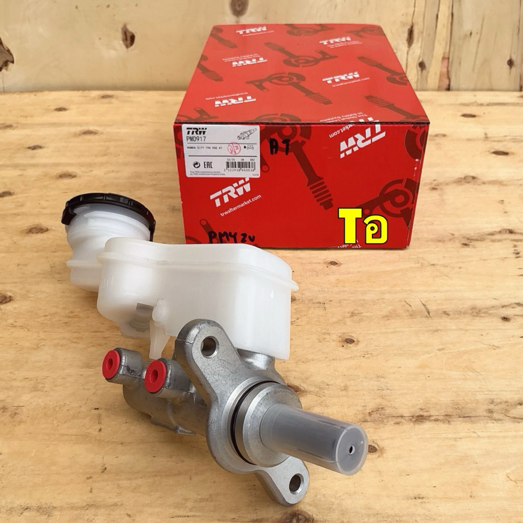 TKD TRW แม่ปั้มเบรค รถรุ่น Honda JAZZ GK 1.5L CITY 1.5L GM6 ปี 15-20 เกียร์ ออโต้ AT 3/4"/ รหัส PMD917