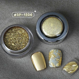 รวมหลายตัวเลือก SULLMAR ผงขัดเล็บกระจก แบบกระปุก 0.5g. ผงโครม Nail Mirror Powder