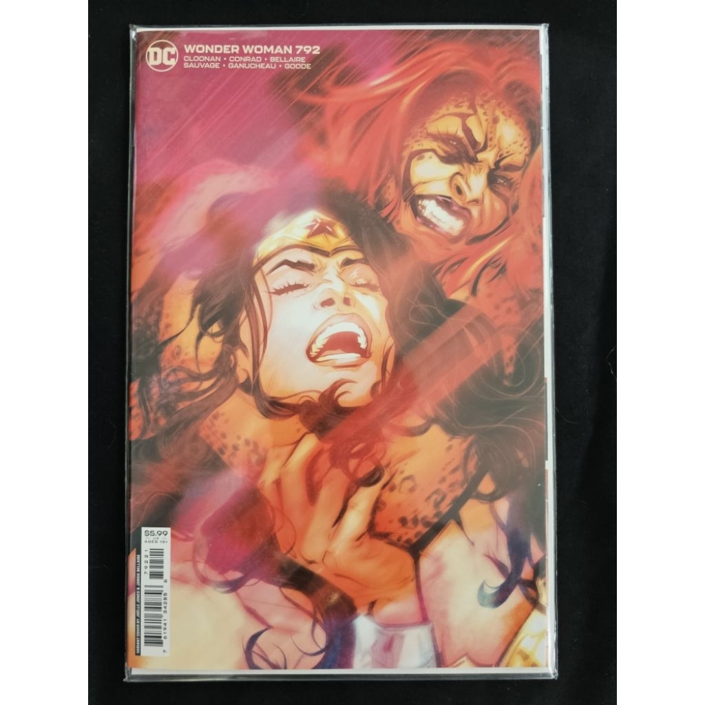 Wonder Woman #792 (Cheeta vs Wonder Woman Cover)