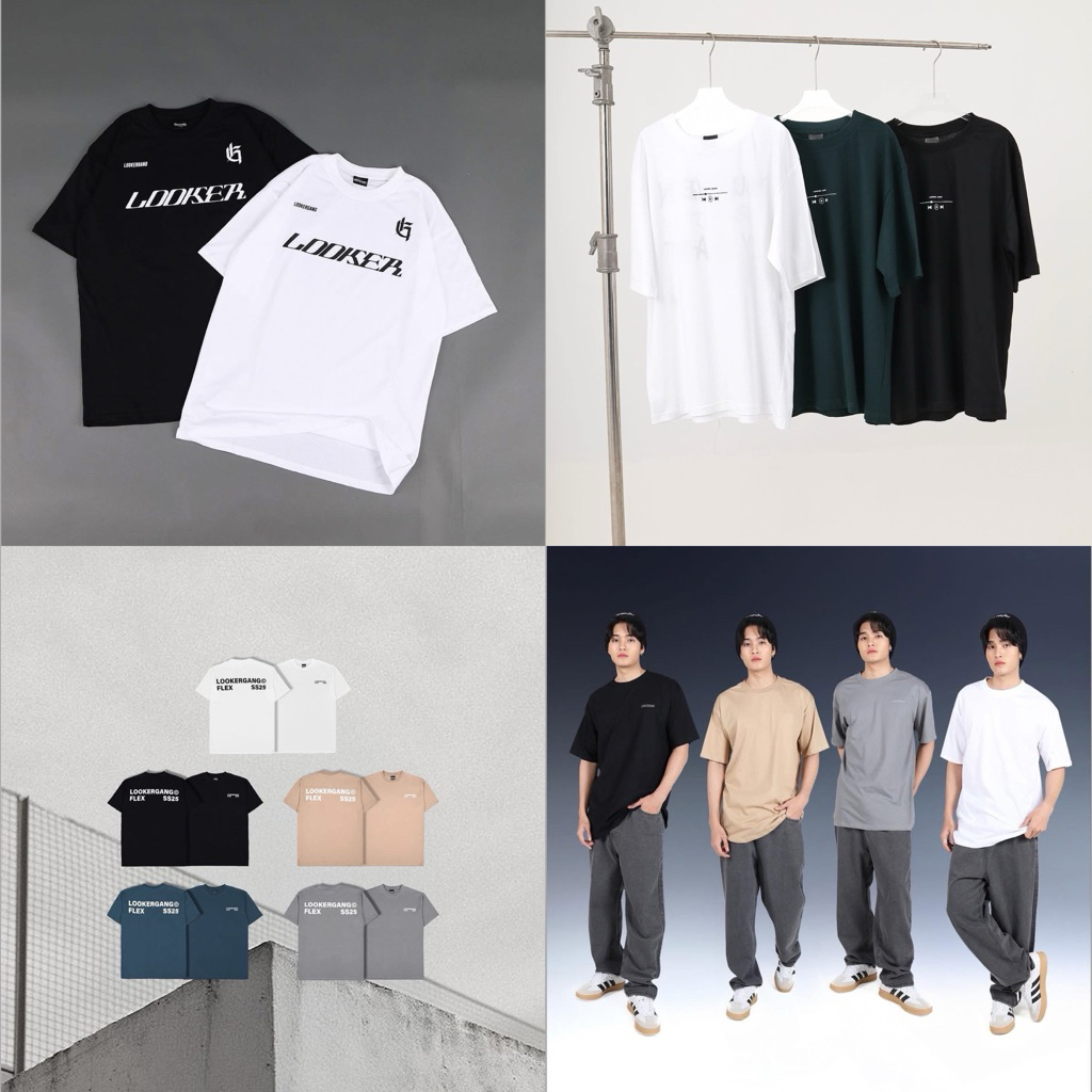 LOOKER- รวมสินค้ามาใหม่ เสื้อยืด ราคา 200 บาท