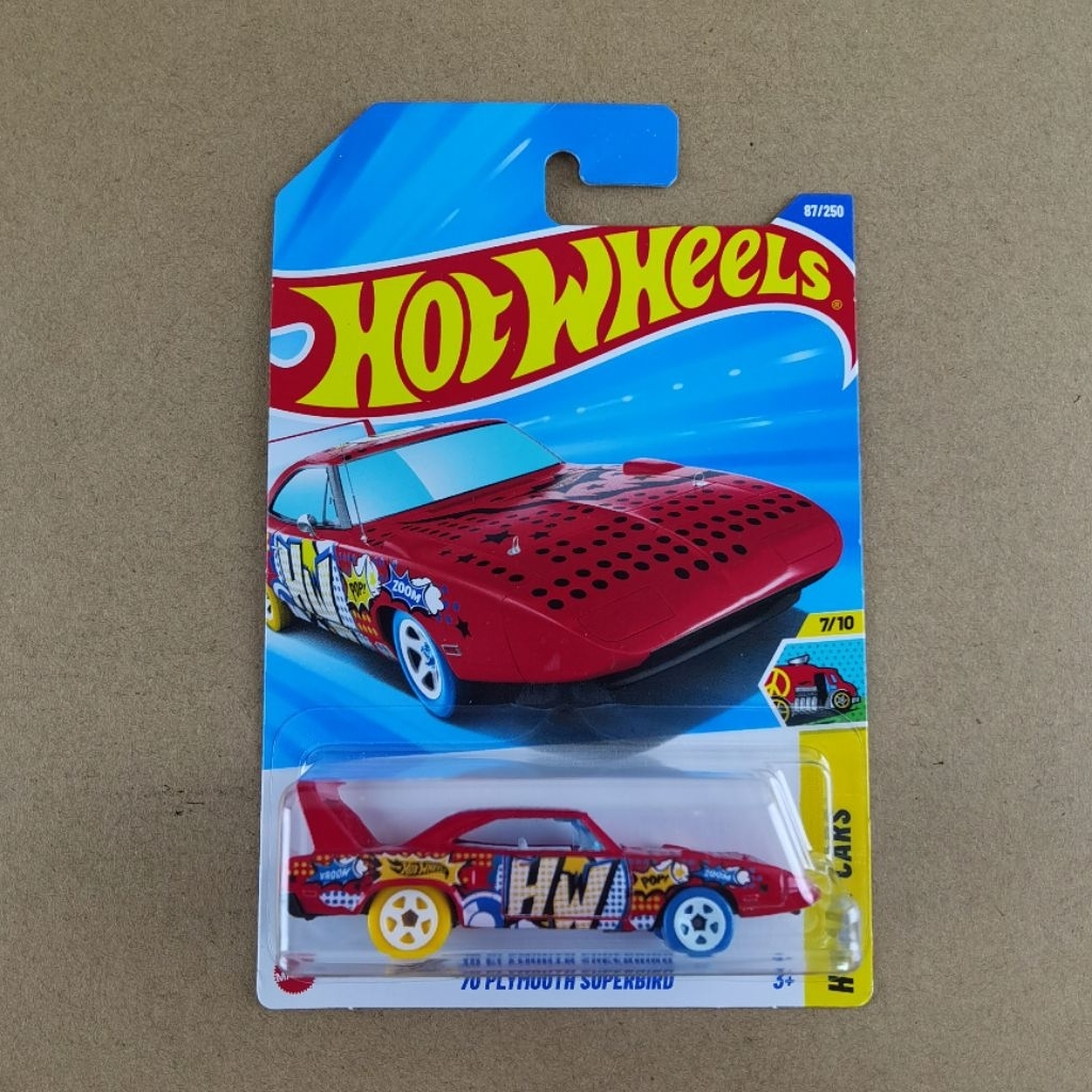 โมเดลรถ Hotwheels รุ่น 70 Plymouth Superbird