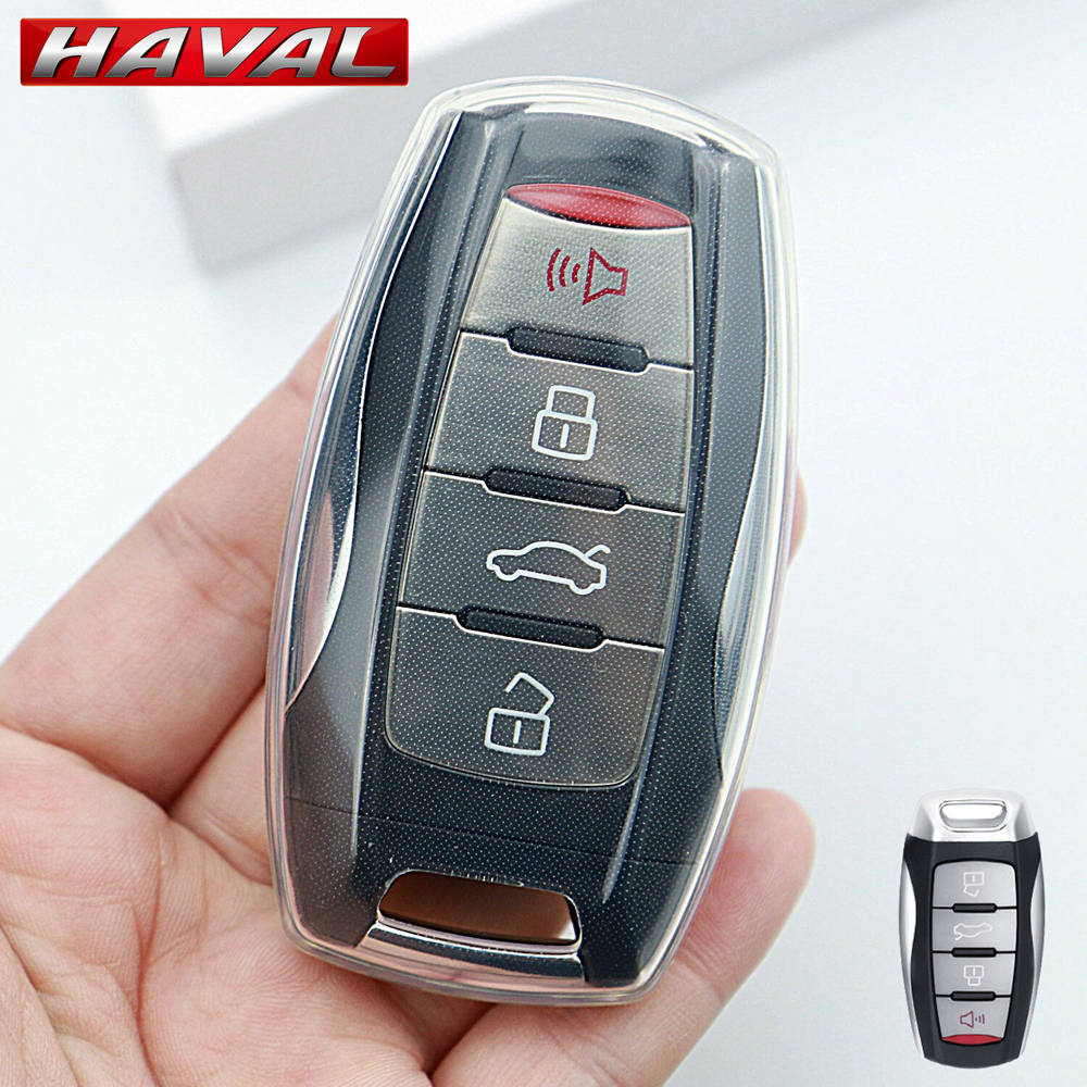 เคสกุญแจ TPU แบบใส HAVAL H6 HEV H6 PHEV JOLION (ไม่รวมกุญแจ) *** ส่งจากไทย ***