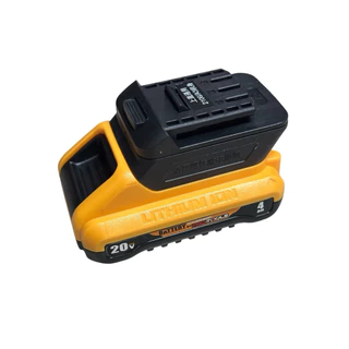(015) DW20OSK อะแดปเตอร์ สําหรับแบตเตอรี่ จากแบตDewalt ไปใช้เครื่องมือ Osuka/Masuru 18v 20v ได้เลย