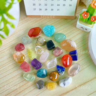 “Tiny Lucky Stone” หินนำโชคก้อนเล็กมินิมอล น่ารัก💖คัดเกรดคุณภาพดี หินสายมูเพิ่มพลังงานดี💎หินธรรมชาติบำบัด