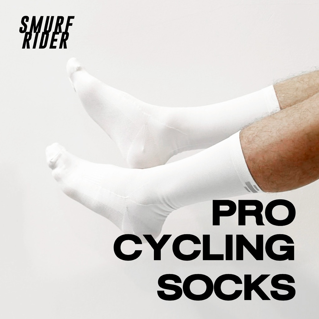 🇹🇭พร้อมส่งจากไทย PRO CYCLING SOCKS ถุงเท้าจักรยานทรงโปร