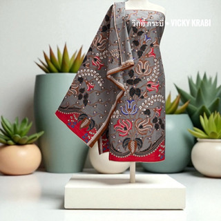 ผ้าปาเต๊ะMRRของแท้ลายดอกไม้เกรดพรีเมี่ยม