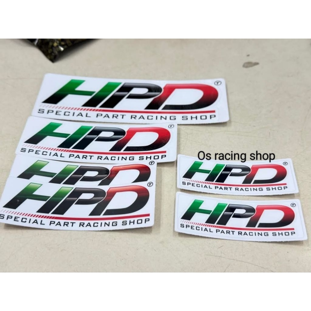 สติ๊กเกอร์แท้HPD มี3ขนาดให้ เล็ก/กลาง/ใหญ่