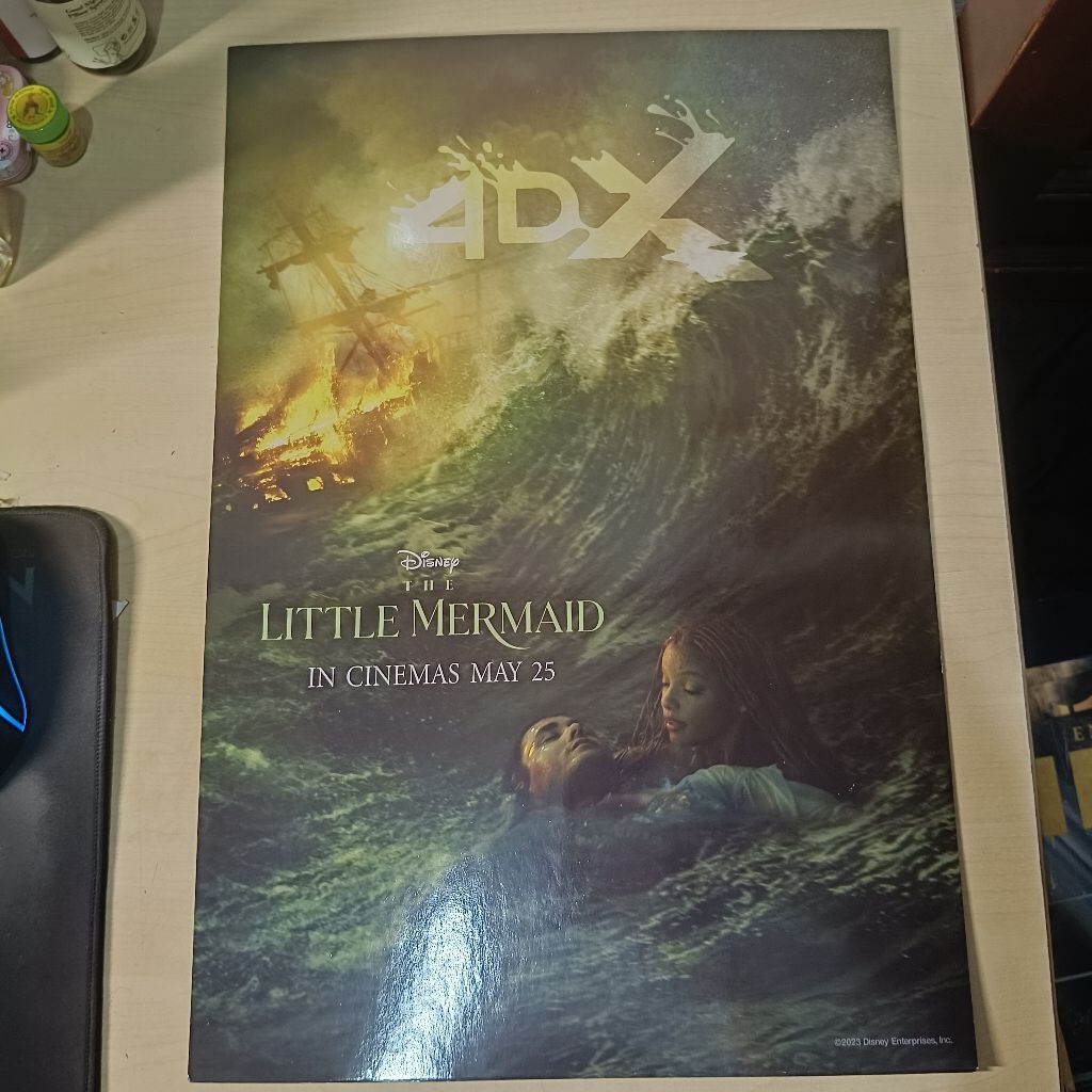 โปสเตอร์หนัง 4DX Poster The Little Mermaid