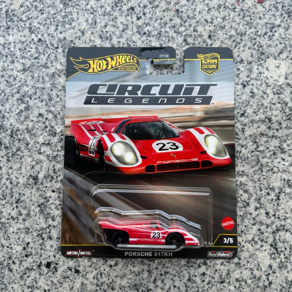 รถเหล็ก Hotwheels Circuit Legends Porsche 917KH
