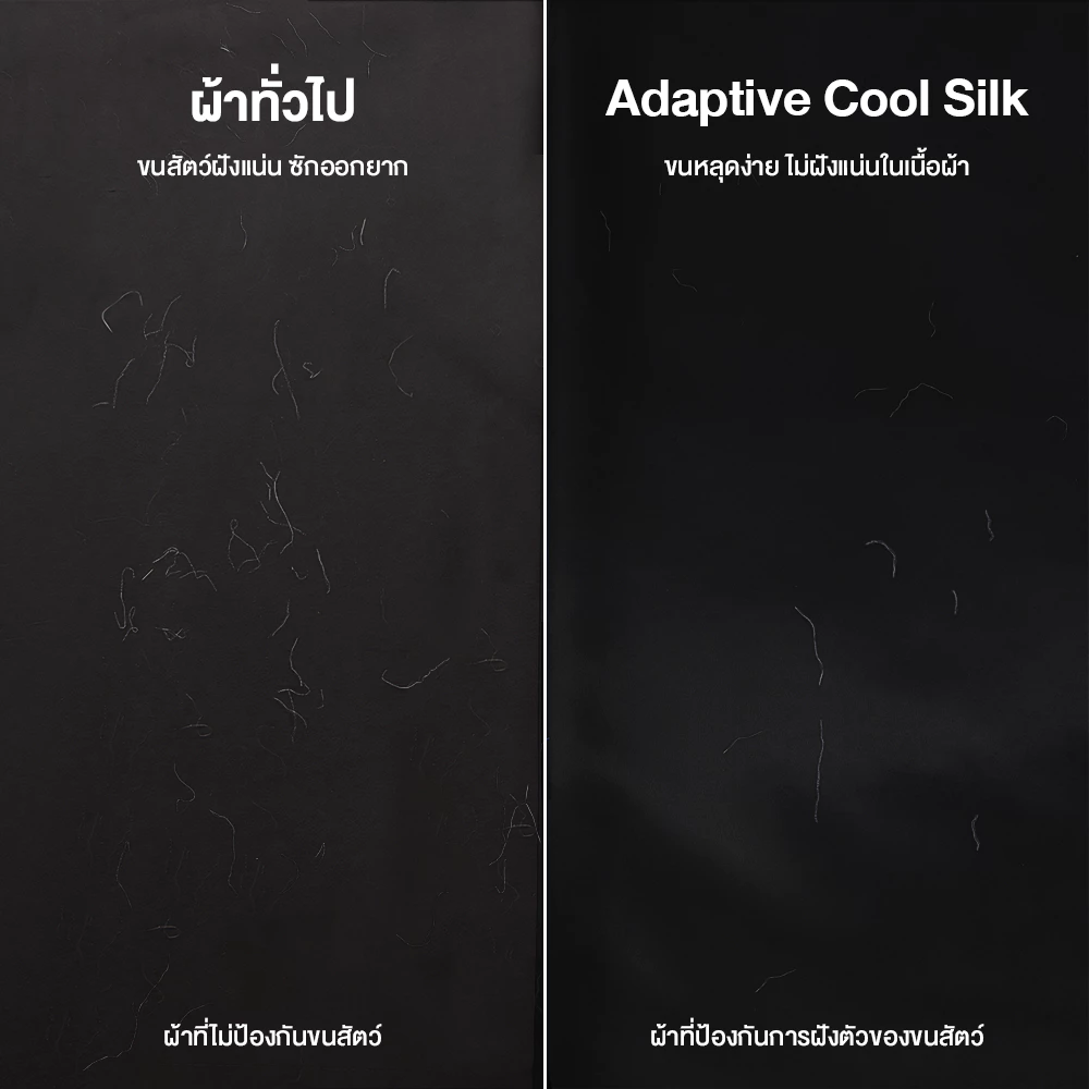 ผ้าปูที่นอน ibed รุ่น Adaptive Cool Silk สีดำ thumbnail 6