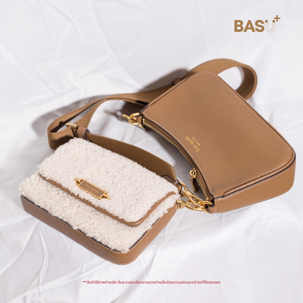 Kate Spade Morgan Shearling & Pebbled Leather (มือสอง)