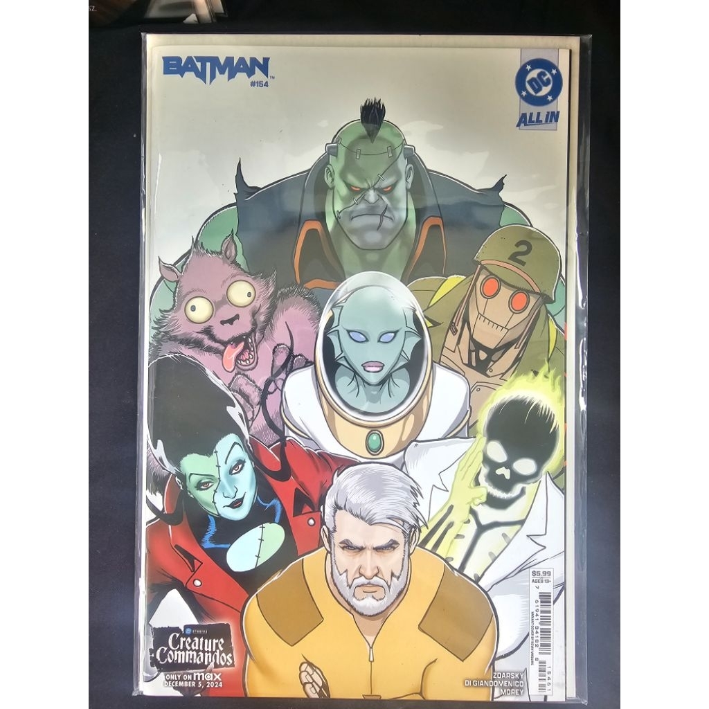 Batman #154 (Creature Commandos Variant Cover – 640 บาท)