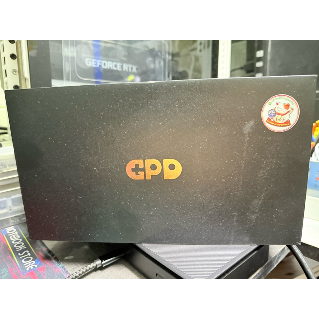 GPD  GPU   G1   7600M XT ครบกล่องมือสองใช้ฃานปกติ