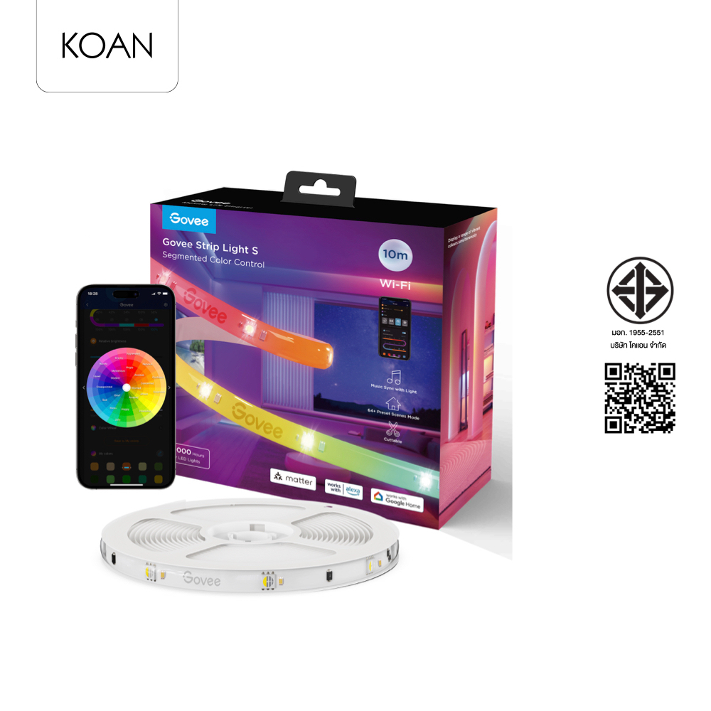Govee LED Strip Lights S Protective Coating MATTER (10M)