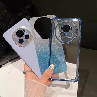 เคสโทรศัพท์ สำหรับ OPPO A16 A57 A77S เคส หรูหรา กากเพชร 2in1 ไล่โทนสีสวย กันกล้อง กันกระแทกมุม F8
