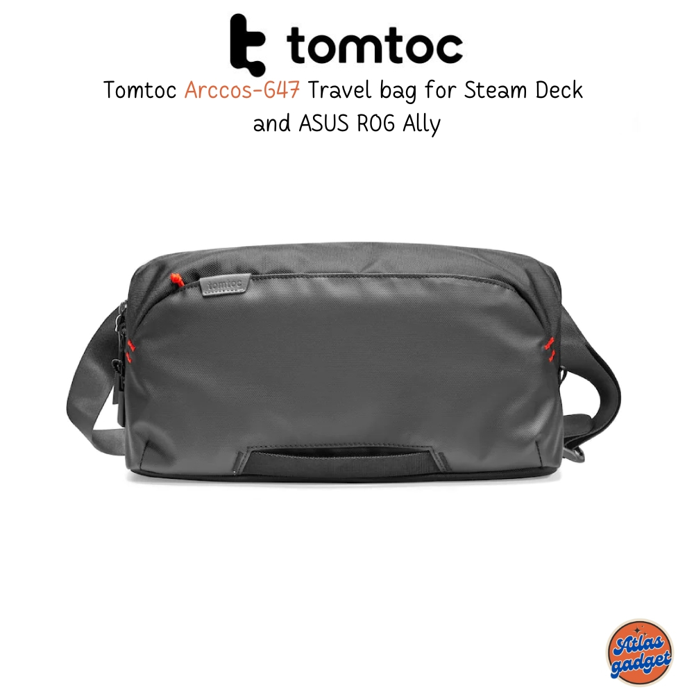 Tomtoc Arccos-G47 Travel bag for Steam Deck and ASUS ROG Ally กระเป๋าสะพายข้างและถือ Nintendo,iPad m