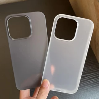 เคสใสด้าน for เคสไอโฟน11 iphone 15 16 17 Pro MAX เคสไอโฟน 13 12 Pro max 11 เคส Ultra Thin Anti-Drop โทรศัพท์นุ่มปกหลัง