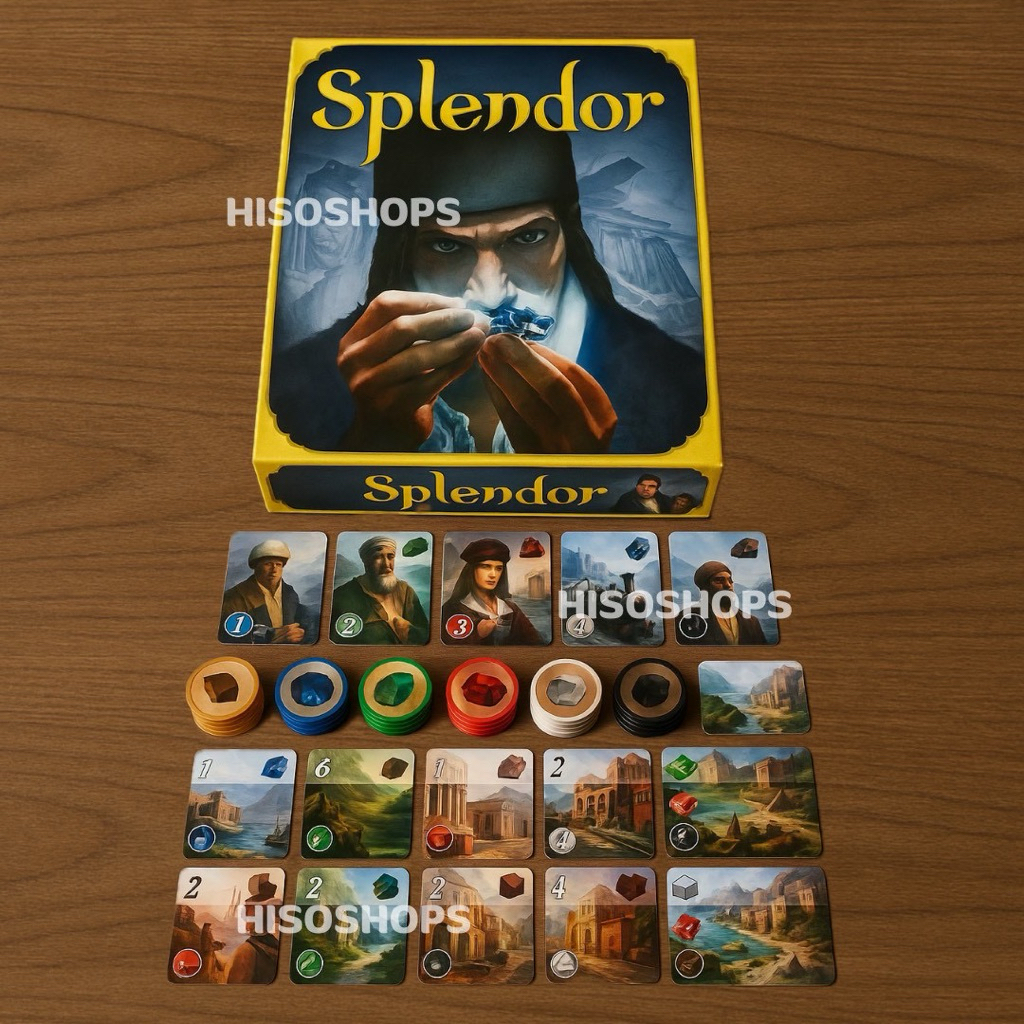 เซ็ตเกม Splend ทุกการตัดสินใจมีความหมาย! ร่วมเผชิญหน้ากับผู้เล่นคนอื่นและใช้ทักษะกลยุทธ์ในการสะสมอัญมณี!