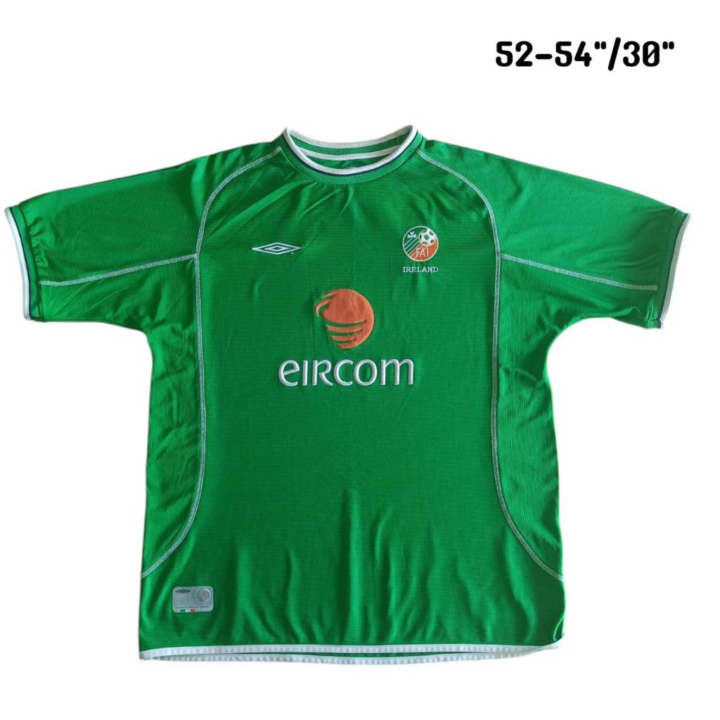 Republic of Ireland 2002 Umbro World Cup home JERSEY football Shirt SIZE XXL  เสื้อบอล อัมโบร ทีมชาต