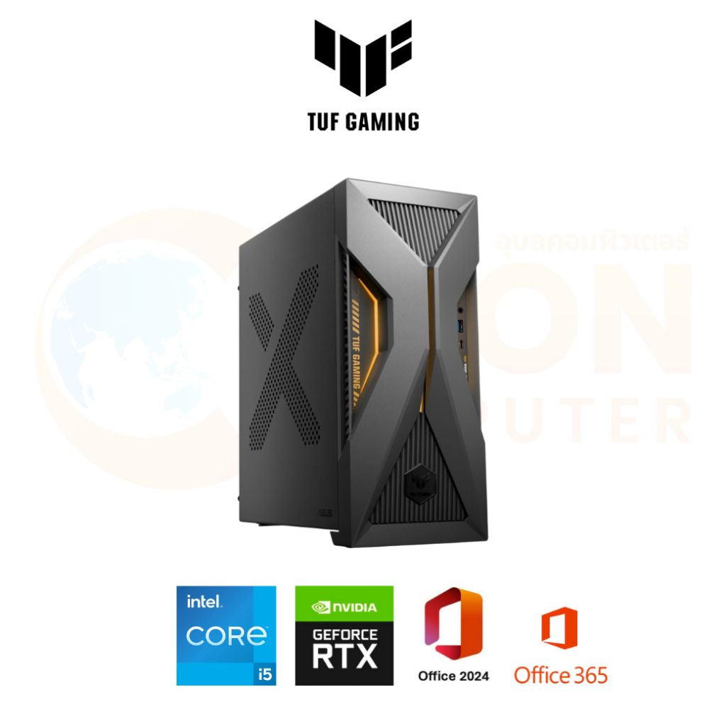DESKTOP (เดสก์ท็อป) ASUS TUF GAMING T500 T500MV-13420H025WA/INTEL CORE I5-13420H/RTX3050/16GB/512GB/