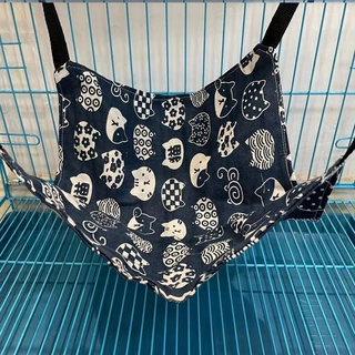 🐈เปลญวนแมว、เปลแมว、เตียงแขวนสัตว์เลี้ยง、เกรดพรีเมี่ยม ผ้านุ่ม นอนสบาย ที่นอนแมว สำหรับแขวนกรง เปลแมว เกรดพรีเมี่ยม
