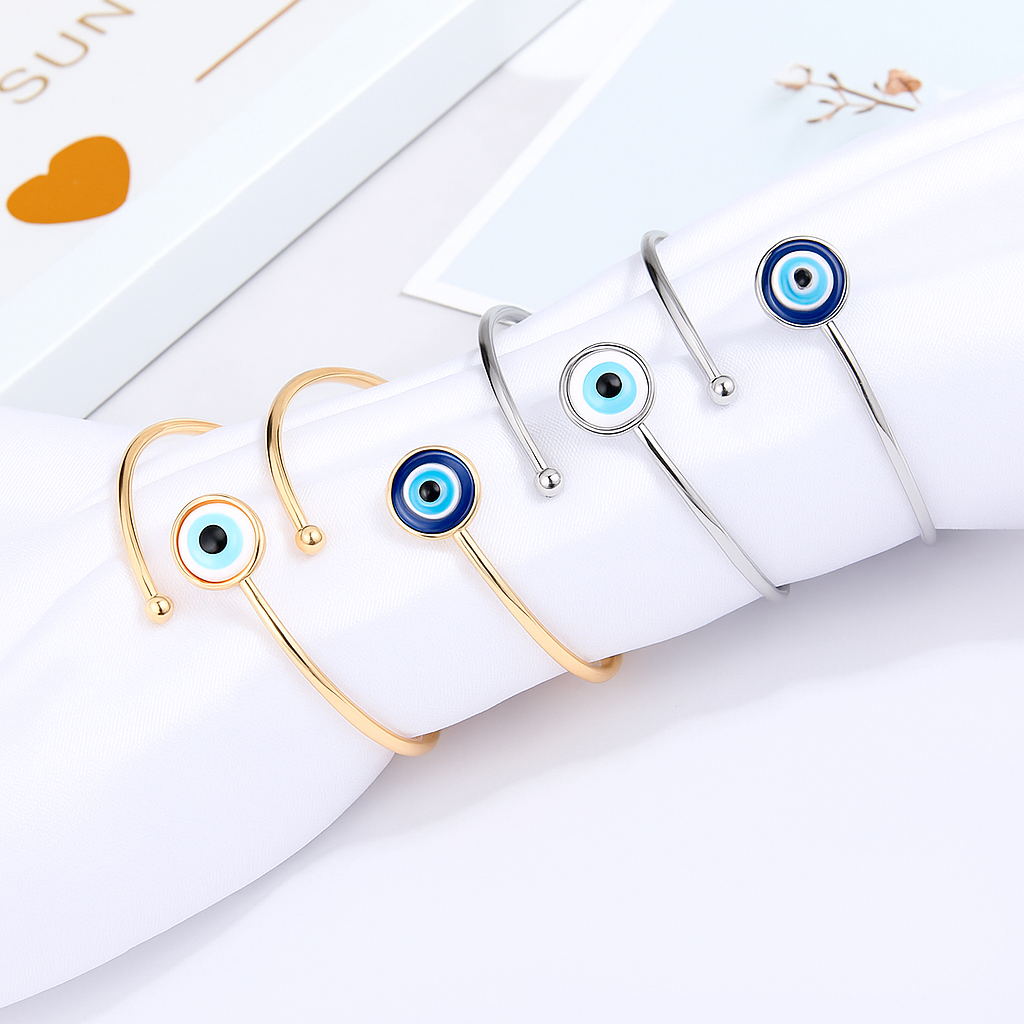 สร้อยข้อมือDevil's Eye🧿 ปรับขนาดได้ฟรีไซส์