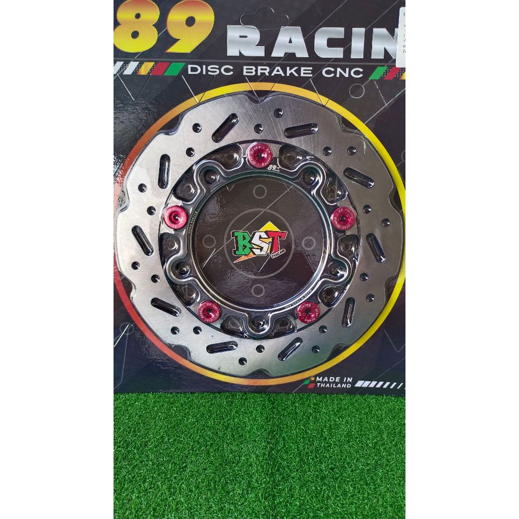 จานเบรค Pcx160 89racingแท้ จานเบรคแต่ง จานแต่ง จานดิส งานไทย ตรงรุ่น จานหน้า 220มิล ไม่มีABS
