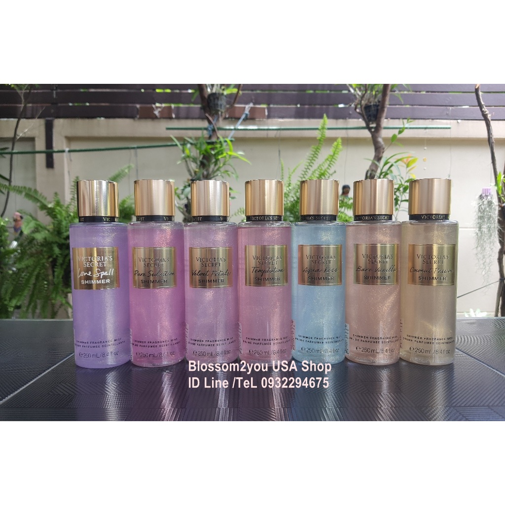 🍓🍸🍓Victoria's Secret กลิ่น Sunset Sorbet ,Golden Pear, Rich Caramel Vanilla ,Coco Vanilla ,Fresh & C