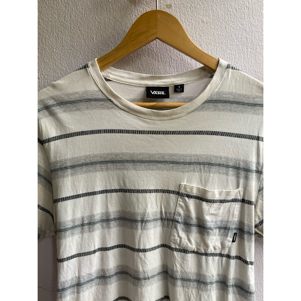 vans striped t shirt🏁
