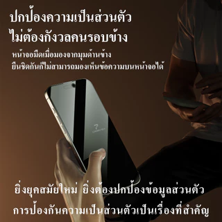cxshop (020) CRSEVENฟิล์มกระจกนิรภัย ป้องกันการแอบมอง เพื่อความเป็นส่วนตัว สําหรับ iPhone X 17Air 12 13 17 15 Plus