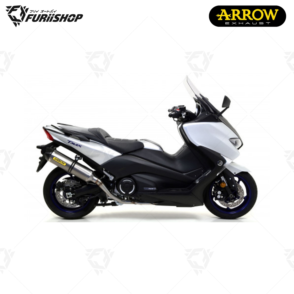 ท่อสูตร/ท่อแต่ง/ท่อไอเสีย Arrow Titanium-Carbon (2025) : for Yamaha TMAX