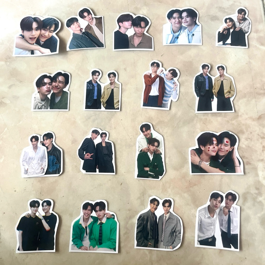 สติ้กเกอร์ไดคัทจูมาร์คจากสายรหัสเทวดา1เซทมี44ชิ้น