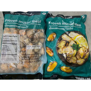 หอยแมลงภู่แกะเนื้อล้วน(1kg.)Nw60-70%🏆ขายดีอันดับ1 ⚡️ส่งด่วน 🔥ค่าส่งแบบเหมา❗️โฟมฟรี💦ทุกจังหวัด 🚚💨ส่งขนส่งแช่เย็น❄️