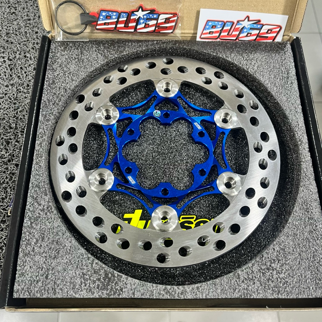 จาน BU69 SP ใบเลส มีหมุด ของแท้ 100%