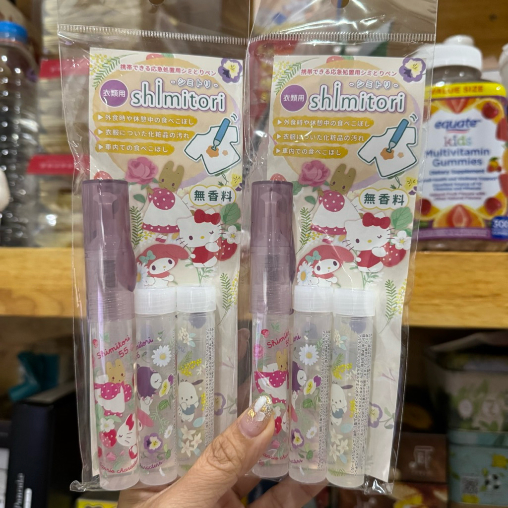 ‼️ของแท้จากญี่ปุ่น‼️ปากกาลบรอยเปื้อน Shimitori ตัวแท่งเจลพร้อมหัวปากกา 1 แท่ง + รีฟิล 2 แท่ง รูปที่ 5