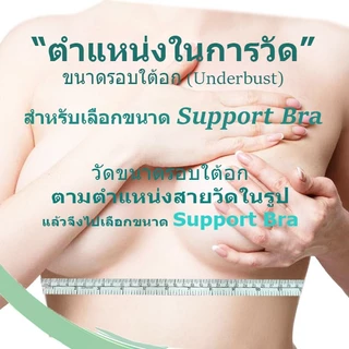 ซัพพอร์ต บรา ป้องกันเต้าแฝด ไอเชียร์ I Cheer Support Bra V