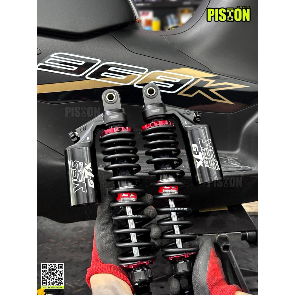 ล็อตใหม่ล่าสุด! โช๊คหลัง YSS GTX Zontes 368K 368D ( พร้อมปรับเซ็ตค่ามาตรฐาน นุ่มหนึบ) By Pistonbike