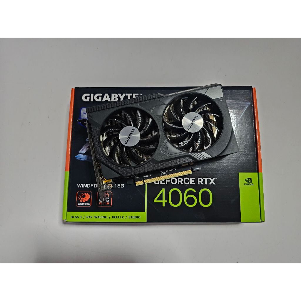 การ์ดจอ (VGA) GIGABYTE RTX4060 8GB(มือสอง)