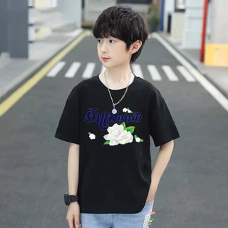 เสื้อวันแม่ (เสื้อยืดเด็ก) J-1368-SHORT เสื้อยืดแฟชั่นเด็กคอกลม ลายสกรีนวันแม่น่ารักๆ ผ้านุ่มใส่สบายมาก