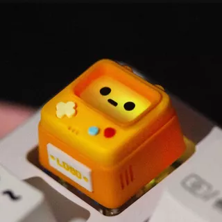 [โค้ดคุ้มลด20%] Artisan Keycap คีย์แคปลายการ์ตูน คีย์แคป ตกแต่ง Bigpenguin